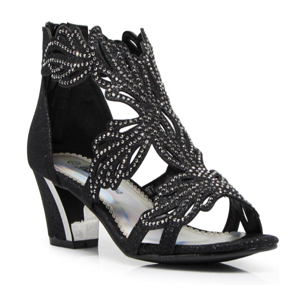NIB Enzo Romeo Rhinestone Gladiator Heels